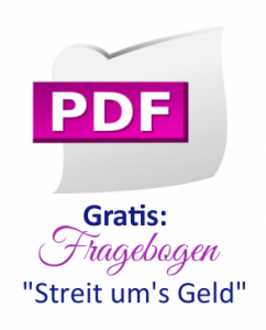 Fragebogen: Streit um's Geld