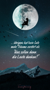 Was sollen denn die Leute denken?